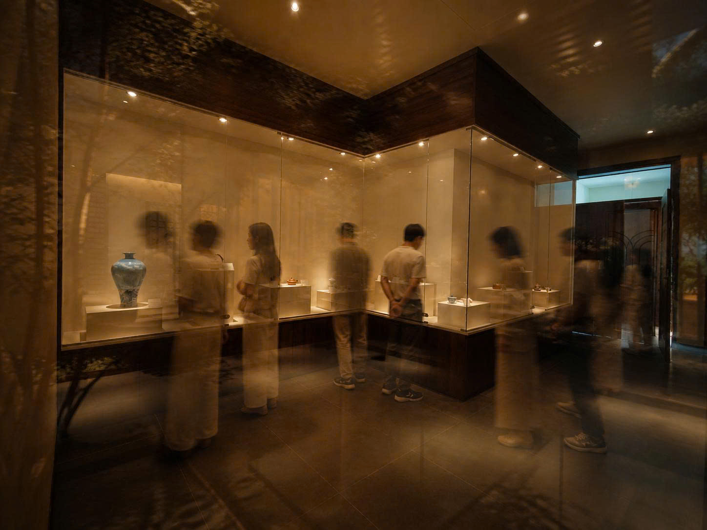 Không gian triển lãm cổ vật
